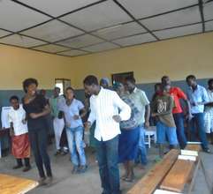 Entertainment with youth after teaching session