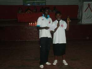 Youth Clubs presenting poems