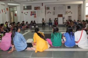 DISCUSSION DURING RESIDENTIAL CAMP
