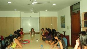 Fellows sharing their experiences with Alexis