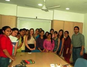 Alexis with USF Fellows