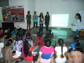 During the leadership workshop