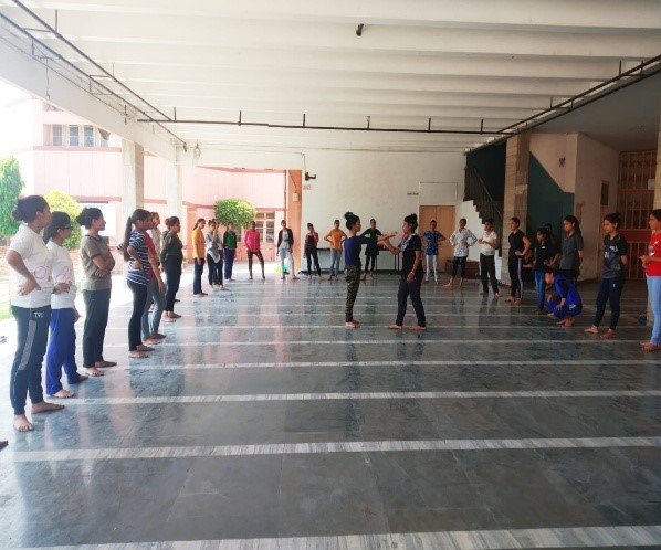 Session on Self Defense by Manshi