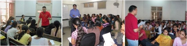 Shalini Fellows during small group workshops