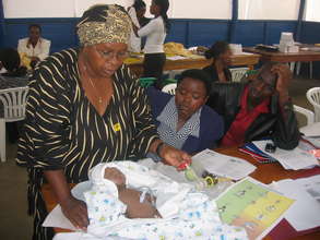 HBB training class in Uganda