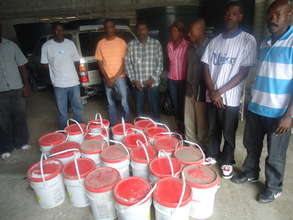 Cholera prevention training...