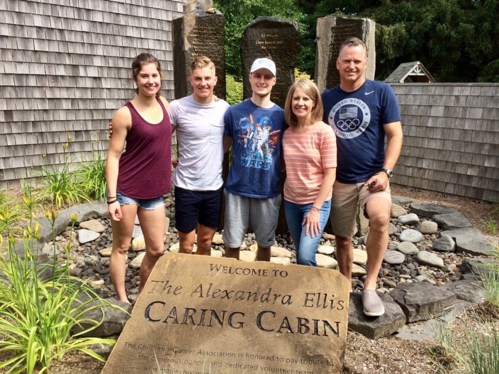 D.J. at the Caring Cabin