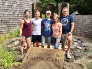 D.J. at the Caring Cabin