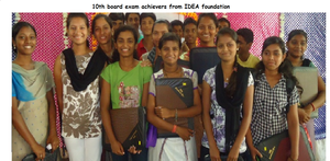 IDEA's 10th std. board exams toppers