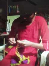 Hema learning new skills in her free time