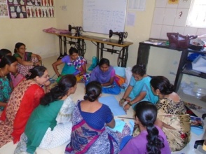 Women under training