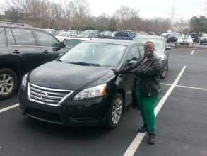Toshuna's paid in full car