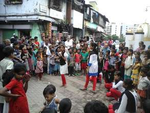Performing a Play on Sanitation