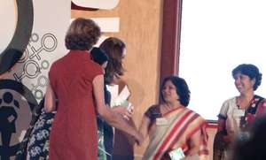 Vacha receives Dasra Award, pic. courtesy Dasra