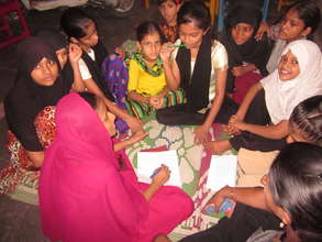 Engaged in Group Work During a Workshop