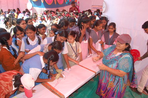 Expressing through writing at Fair