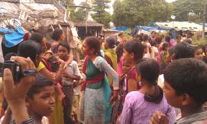 Girls raise issues with audience