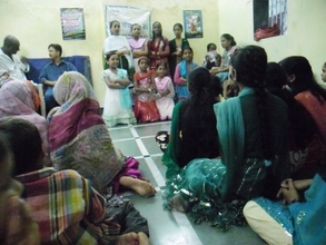 Girls Making Presentation