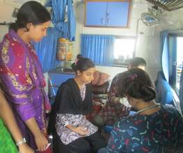 At a Health Camp
