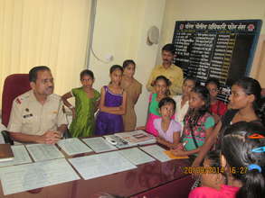 Girls' Visit to the Police Station