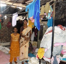 A girl captures her home at photography  workshop