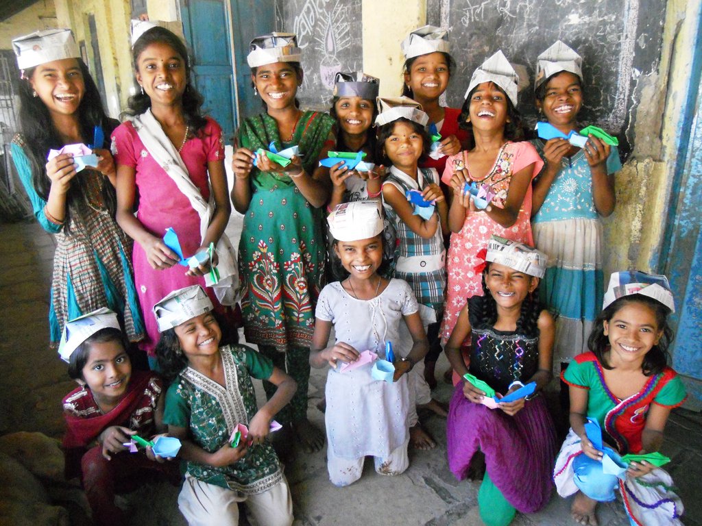 Life skills training of 300 girls in Mumbai slums