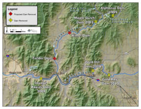 Rogue Dam Removals courtesy of River Design Group