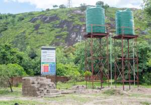 Well installed at the girls' school community