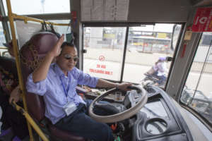 Bus drivers are important participants.