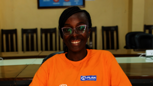Blessing is a 17-year-old activist in Sierra Leone