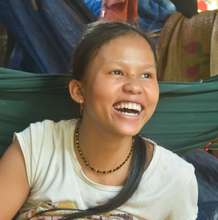 Giao, from Vietnam, is dreaming big this year.