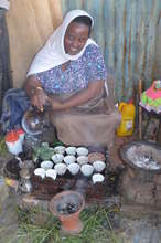 Sheway in her coffee shop