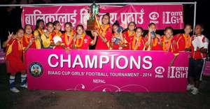 Team Rautahat - Cup Champions!