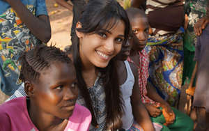 Actress and activist Freida Pinto