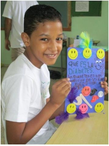 Camp for children with Type 1 Diabetes in the DR