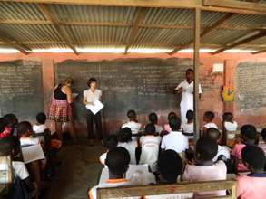 Child labour talks in schools by volunteers