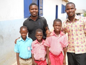 CHF directors visits 3 rescued children at school