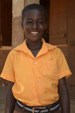 Emmanuel now happy in school at Fete