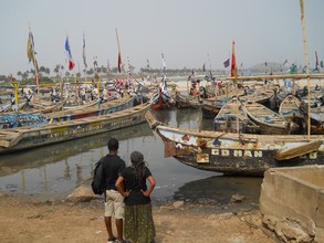 The Nyanyano fishing village