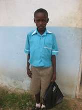 Awuley now in school after his rescue