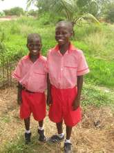 Paa Kwesi and Kofi Enoch now in school
