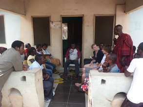 Cheerful Hearts meet with community leaders