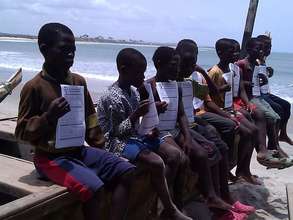 some of the rescued children at Gomoa Fete