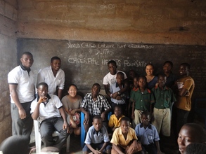 some rescued kids and CHF team on Child labour day