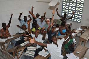Happy to be in class!