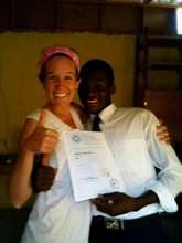 Receiving a certification in English is exciting!