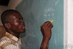 Teaching and helping his students succeed