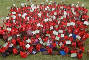 Campers on Graduation Day