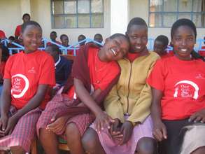 Girls Enjoying Camp
