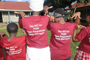 Health and Leadership Training participants